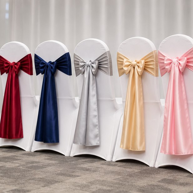 Chair Sash Rental product reference for Malaysia event furniture rental