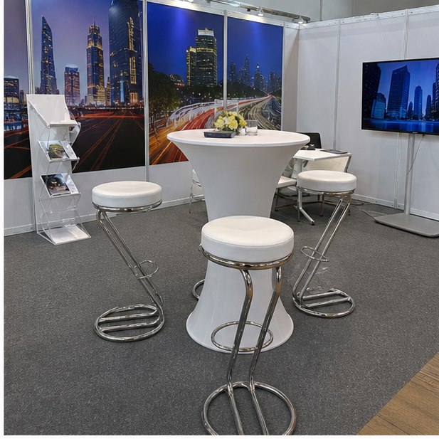 Cocktail Table with Bar Stool Package event setup for Malaysia event furniture rental