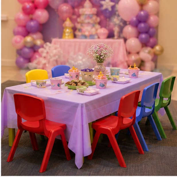 Kids Chair Rental event setup for Malaysia event furniture rental